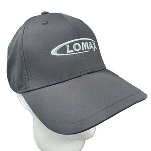 Cap America Golf Lomax Hat Charcoal Gray Adjustable Performance Baseball Cap